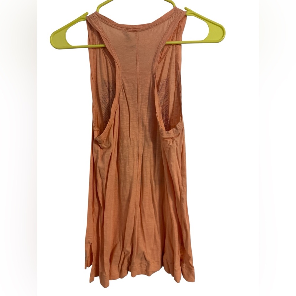 Beaded Sunrise Graphic Peach Tank Top - Picture 2 of 4